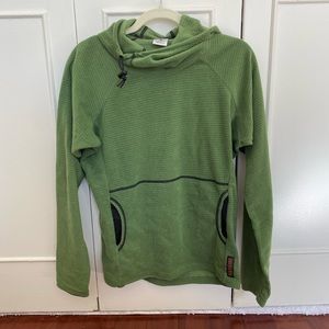 Green Melanzana Microgrid Hoodie